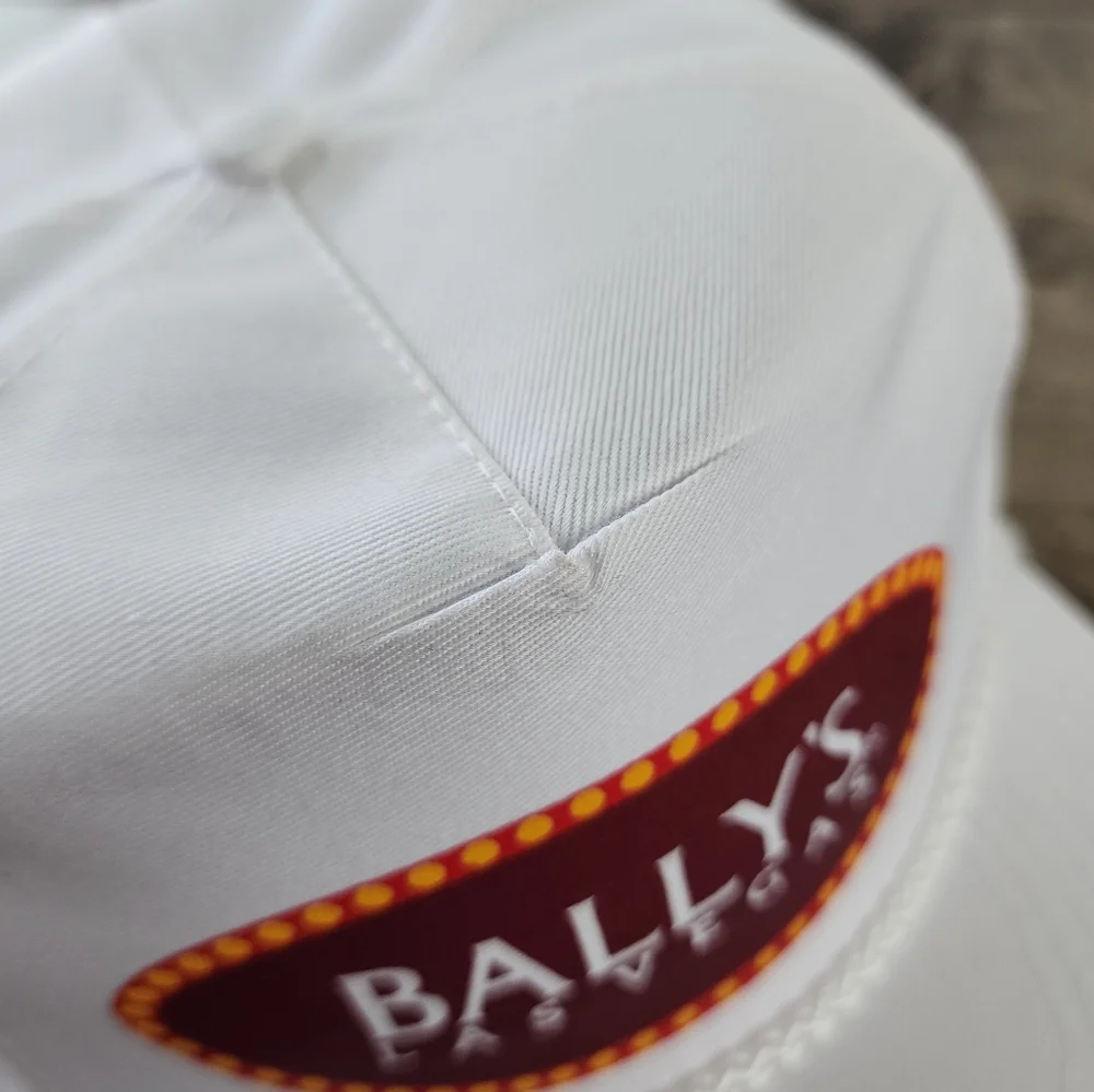 VTG Bally's Las Vegas White Snapback Hat OSFA